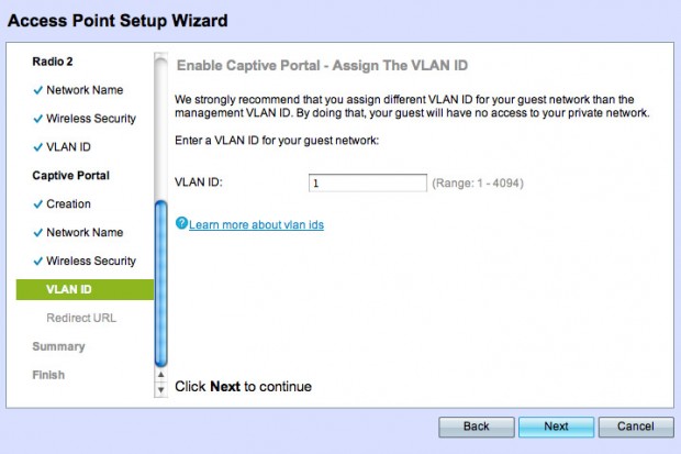 Es wird empfohlen, die verschiedenen WLAN-Zugänge zu trennen. 