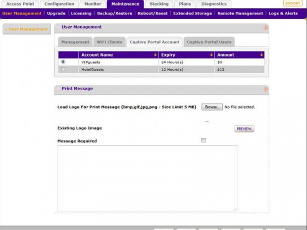 Um die Vorschaltseite zu konfigurieren, lässt sich auch ein Firmenlogo einbinden. 