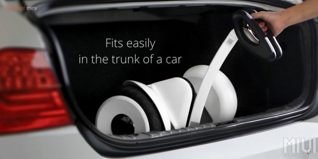 Es wiegt weniger als 13 kg und passt in den Kofferraum. (Bild: Ninebot)