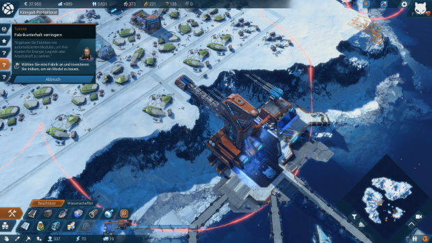 Der Hafen in unserer arktischen Metropole (Screenshot: Golem.de)