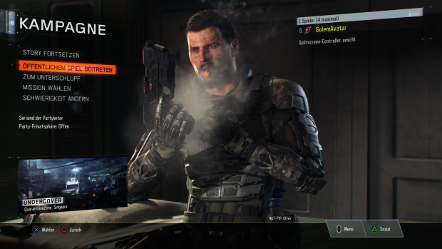 Die Kampagne ist auch mit drei Kumpels im Koop spielbar. (Screenshot: Golem.de)