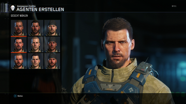 Das Gesicht unseres Alter Ego bestimmen wir selbst. (Screenshot: Golem.de)