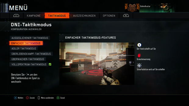 Die Taktikansicht können wir an unsere Vorstellungen anpassen. (Screenshot: Golem.de)