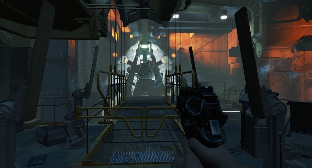 Die dynamische Beleuchtung ist in Innenlevels atmosphärisch. (Screenshot: Golem.de)