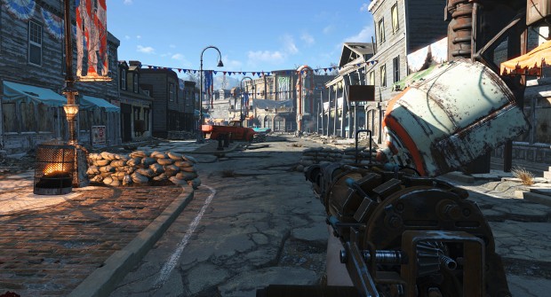 Einige, aber nicht alle Lichtquellen werfen Schatten. (Screenshot: Golem.de)