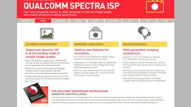 Infografik zum Spectra-ISP (Bild: Qualcomm)
