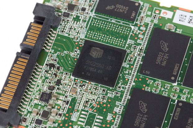 Der SM2256-Controller stammt von Silicon Motion (Foto: Martin Wolf/Golem.de)