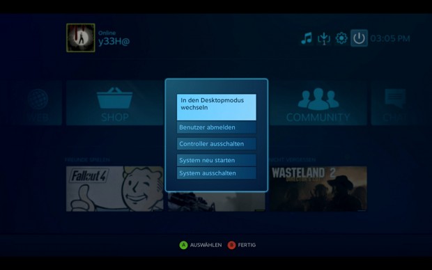 ... und schließlich dahin wechseln. (Screenshot: Golem.de)