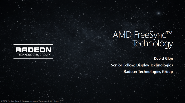 Präsentation zu Freesync (Bild: AMD)