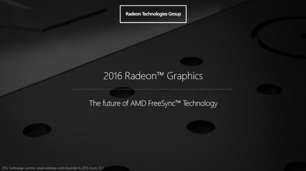 Präsentation zu Freesync (Bild: AMD)