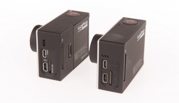 Der hintere Bus ist für das optional erhältliche Farbdisplay vorgesehen. Auch ein Mikrofon lässt sich jetzt anschließen. (Bild: Martin Wolf/Golem.de)