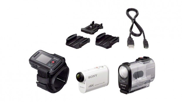 Im Lieferumfang enthalten: ein Adapter auf den Gopro-Steckverschluss (Bild: Sony)