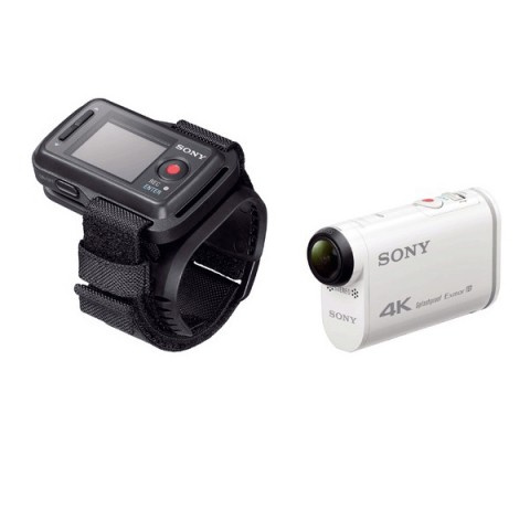 Das wohl nützlichste Zubehör ist die Armbandfernbedienung. (Bild: Sony)