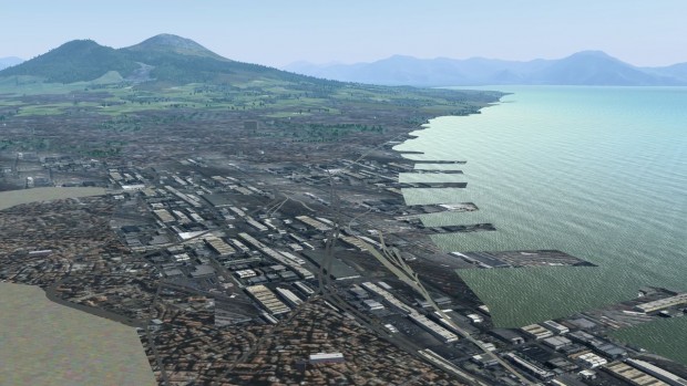 Neue Texturen sollen den Planeten aufhübschen. (Screenshot: Flightgear.org)