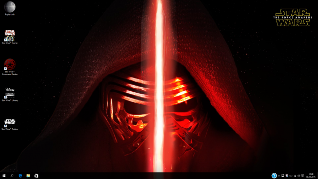 HP Star Wars Special Edition Notebook (Screenshot: Golem.de)