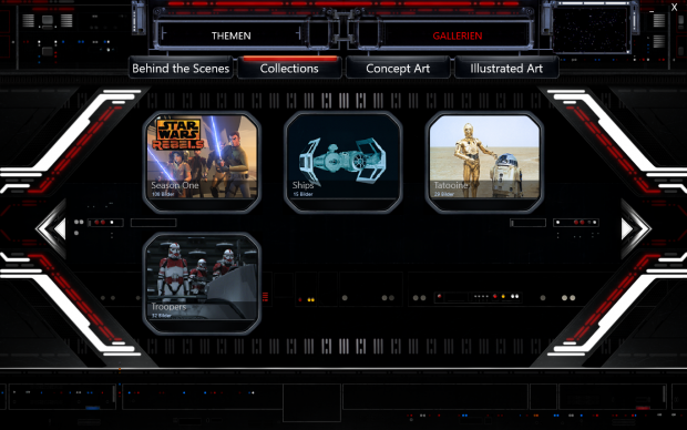 Das Command Center des HP Star Wars Notebook (Screenshot: Golem.de)