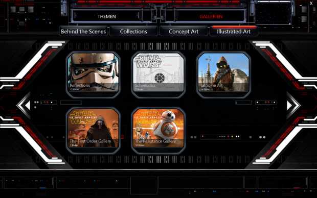 Das Command Center des HP Star Wars Notebook (Screenshot: Golem.de)