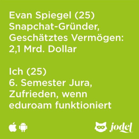 Jodel-Beitrag (Bild: Jodel)