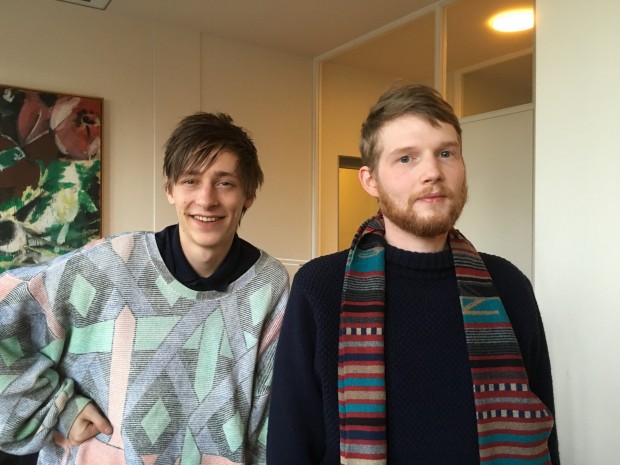 Mundi Vondi und Ivar Emilsson von Klang Games (Foto: Peter Steinlechner/Golem.de)