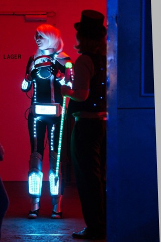 Lea Riesberg in ihrem Kostüm (Foto: René Bohne)