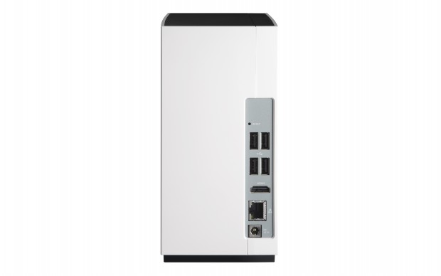 Mehr Anschlüsse gibt es aber nicht. (Bild: Qnap)