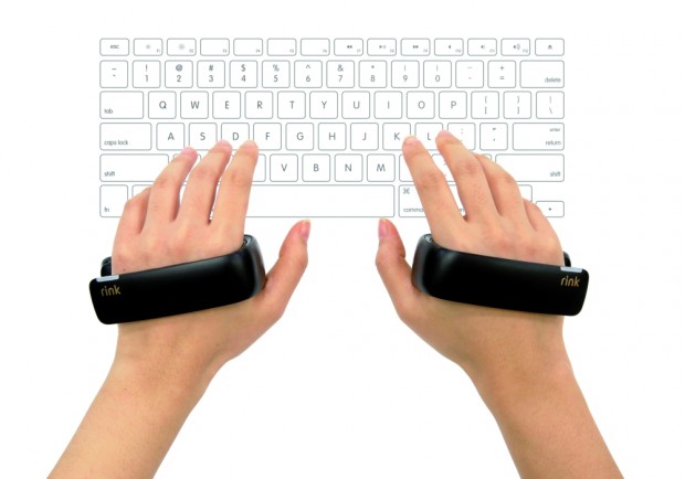Auch virtuelle Tastaturen sollen sich mit Rink verwenden lassen. (Bild: Samsung)
