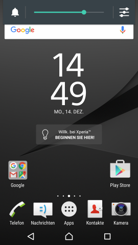Intern rendert das Xperia Z5 Premium nur in 1080p. (Screenshot: Golem.de)