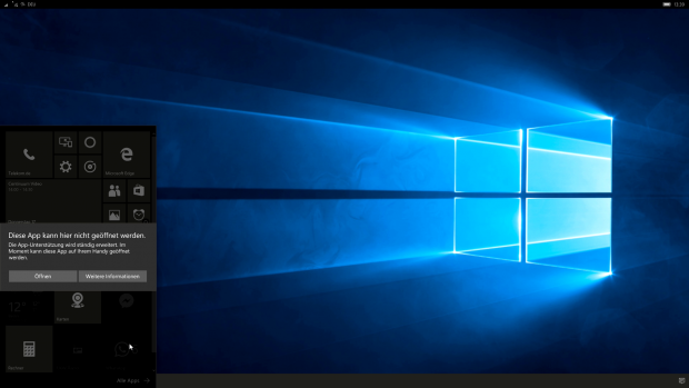 Ausgegraute Apps laufen parallel auf dem Smartphone. (Screenshot: Golem.de)