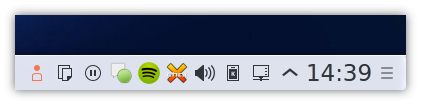 Symbole alter Anwendungen werden wieder in der Kontrollleiste angezeigt.(Bild: KDE - CC BY 3.0)