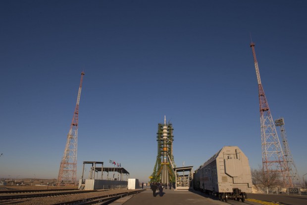 Wie das Wostotschny-Kosmodrom liegt auch der Startplatz Baikonur im Landesinneren. Baikonur ist aber in Kasachstan. (Foto: Esa)