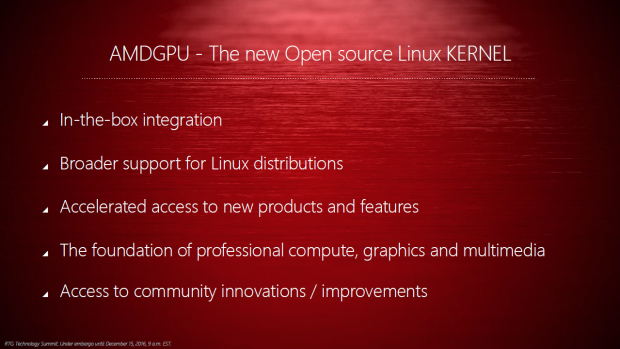 Pr&auml;sentation zu GPU Open (Bild: AMD)