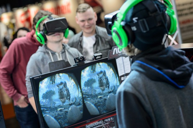 ... viel ausprobiert ... (Bild: Dreamhack Leipzig)