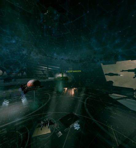 Eve Valkyrie Alpha (Screenshot: Marc Sauter/Golem.de)