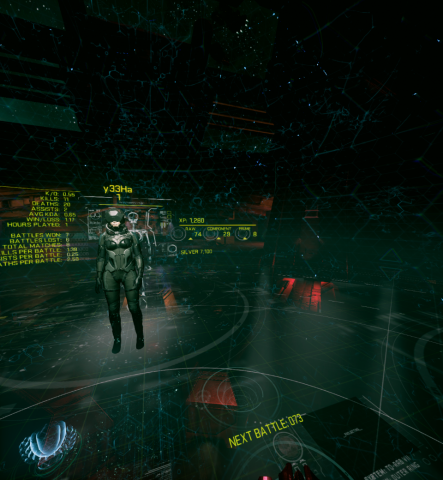 Eve Valkyrie Alpha (Screenshot: Marc Sauter/Golem.de)