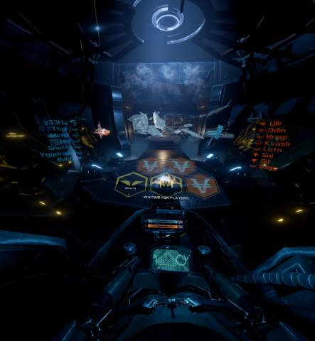 Eve Valkyrie Alpha (Screenshot: Marc Sauter/Golem.de)