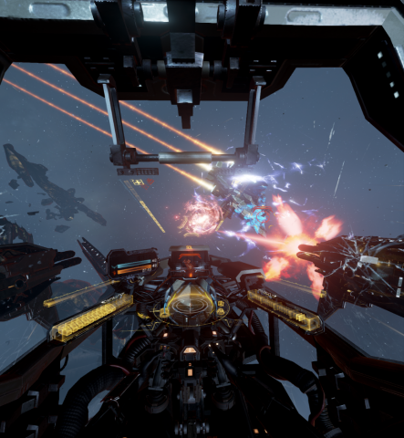 Eve Valkyrie Alpha (Screenshot: Marc Sauter/Golem.de)