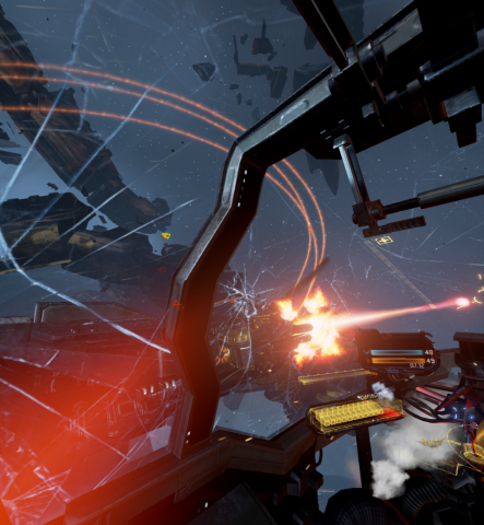 Eve Valkyrie Alpha (Screenshot: Marc Sauter/Golem.de)