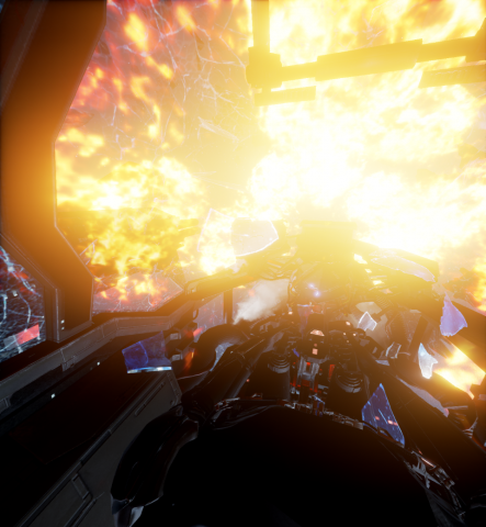 Eve Valkyrie Alpha (Screenshot: Marc Sauter/Golem.de)