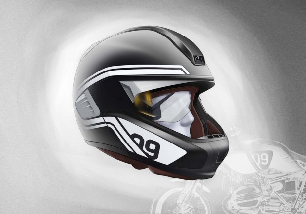 BMW-Helm mit Head-up-Display und Kamera (Bild: BMW Motorrad)