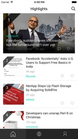 News Pro für iOS (Bild: Microsoft)