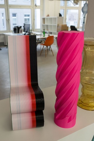 ... verk&uuml;rzt aber auch die Druckzeit f&uuml;r gro&szlig;e Objekte. (Foto: Werner Pluta/Golem.de)