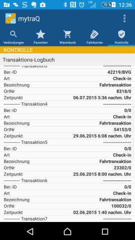 Screenshot der ausgelesenen Daten (Golem.de)
