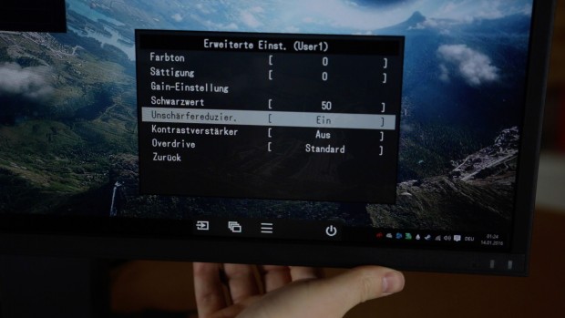 Das OS-Men&uuml; ist gut strukturiert ... (Foto: Michael Wieczorek)