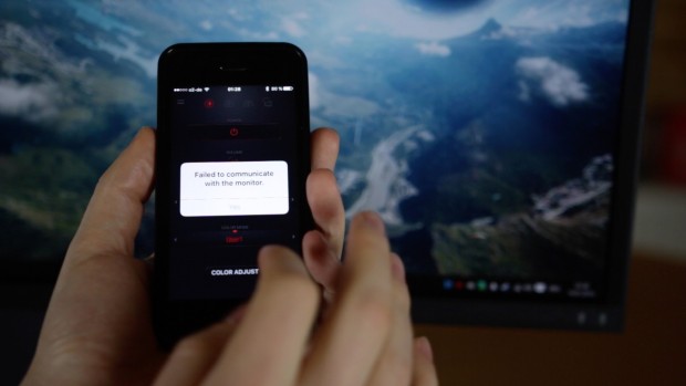 ... l&auml;sst sich aber mit der App nicht zuverl&auml;ssig steuern. Am PC direkt &uuml;ber USB angeschlossen, geht es besser. (Foto: Michael Wieczorek)