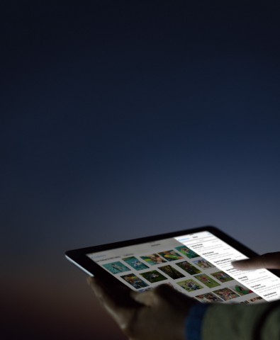iOS 9.3 - Nightshift-Modus (Bild: Apple)