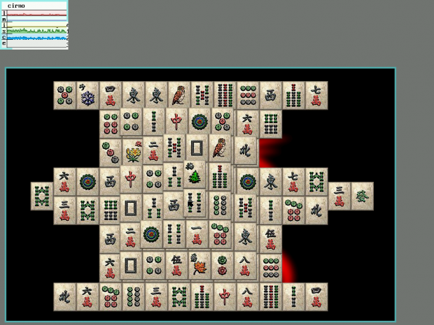 Zur Entspannung eine Partie Mahjong. (Screenshot: Golem.de)