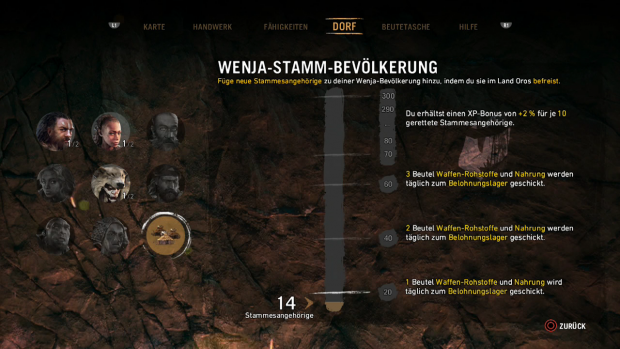 Die Anzahl der Dorfbewohner steigt rasant an. (Screenshot: Golem.de)