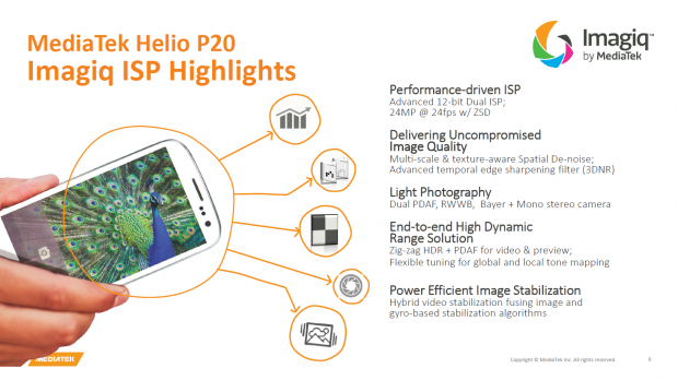 Präsentation zum Helio P20 (Bild: Mediatek)