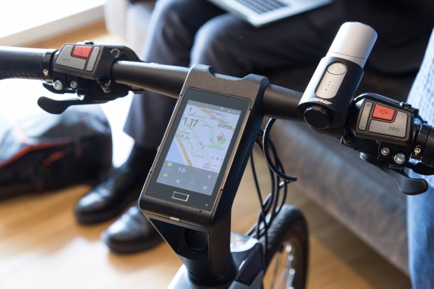 Google Maps läuft auf der Android-Konsole. (Bild: Martin Wolf/Golem.de)