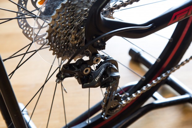 Gangschaltung von Shimano (Bild: Martin Wolf/Golem.de)